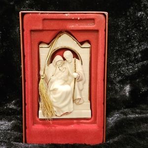 NIB Lenox Nativity Creche Christmas Ornament